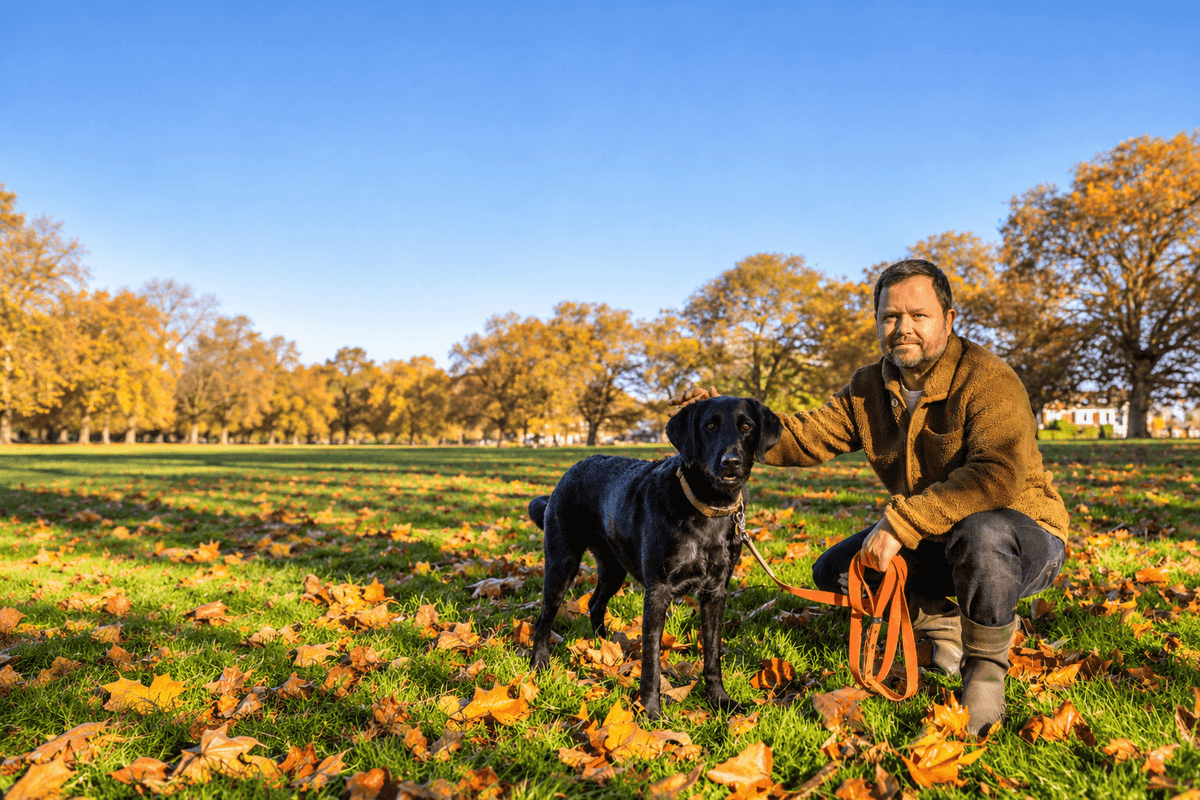 Waterproof dog leads made for muddy paws & long walks